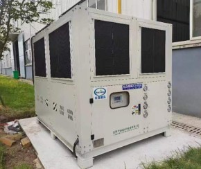 廢舊物料焚燒貴金屬回收工業(yè)冷水機降溫安裝冷凍機,工業(yè)冷水機,螺桿式冷水機